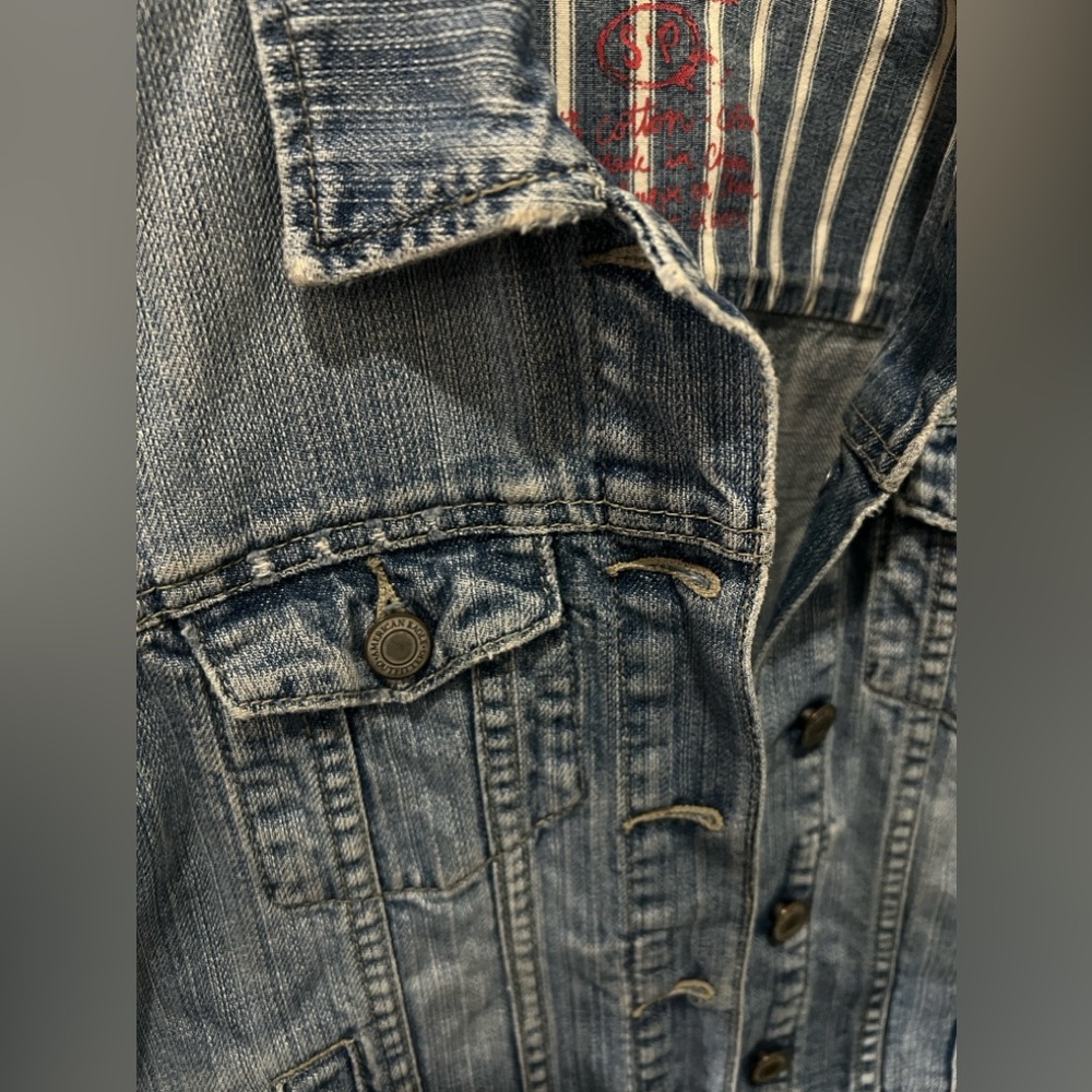 Vintage American Eagle Jean jacket size S